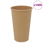 papirnate šalice za kavu 1000 kom 16 oz 400 ml smeđe