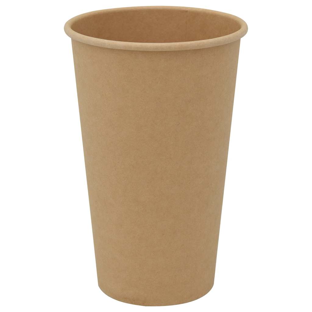 papirnate šalice za kavu 1000 kom 16 oz 400 ml smeđe
