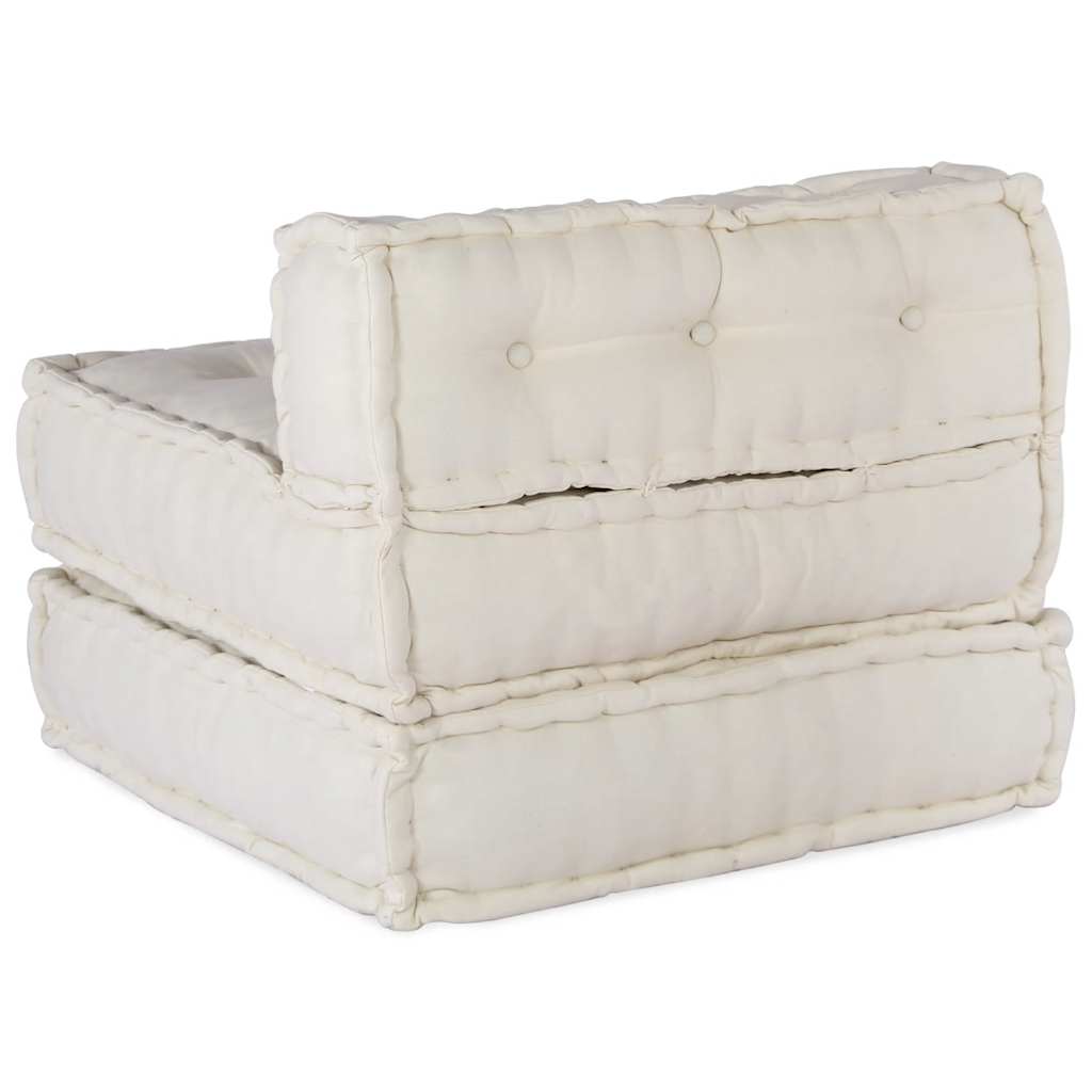 Modularna sofa krem boje 70x70x54, tkanina