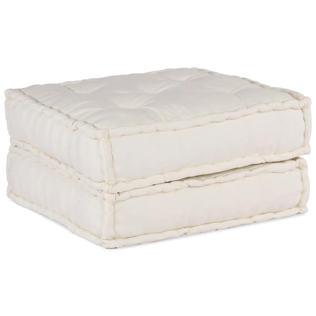 Modularna sofa krem boje 70x70x36, tkanina