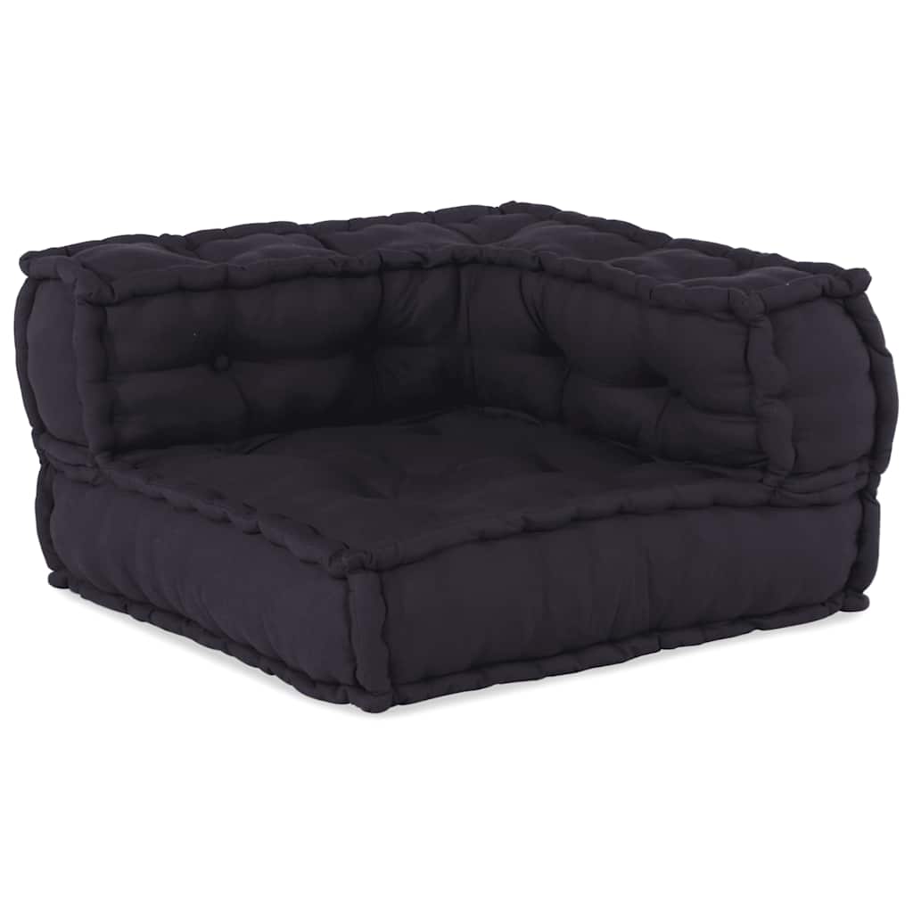 Modularna sofa s 2 sjedišta Antracit 140x70x36 Tkanina