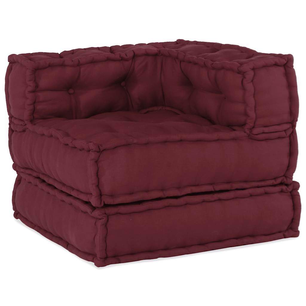 Modularna sofa kestenjasta 70x70x54 Tkanina