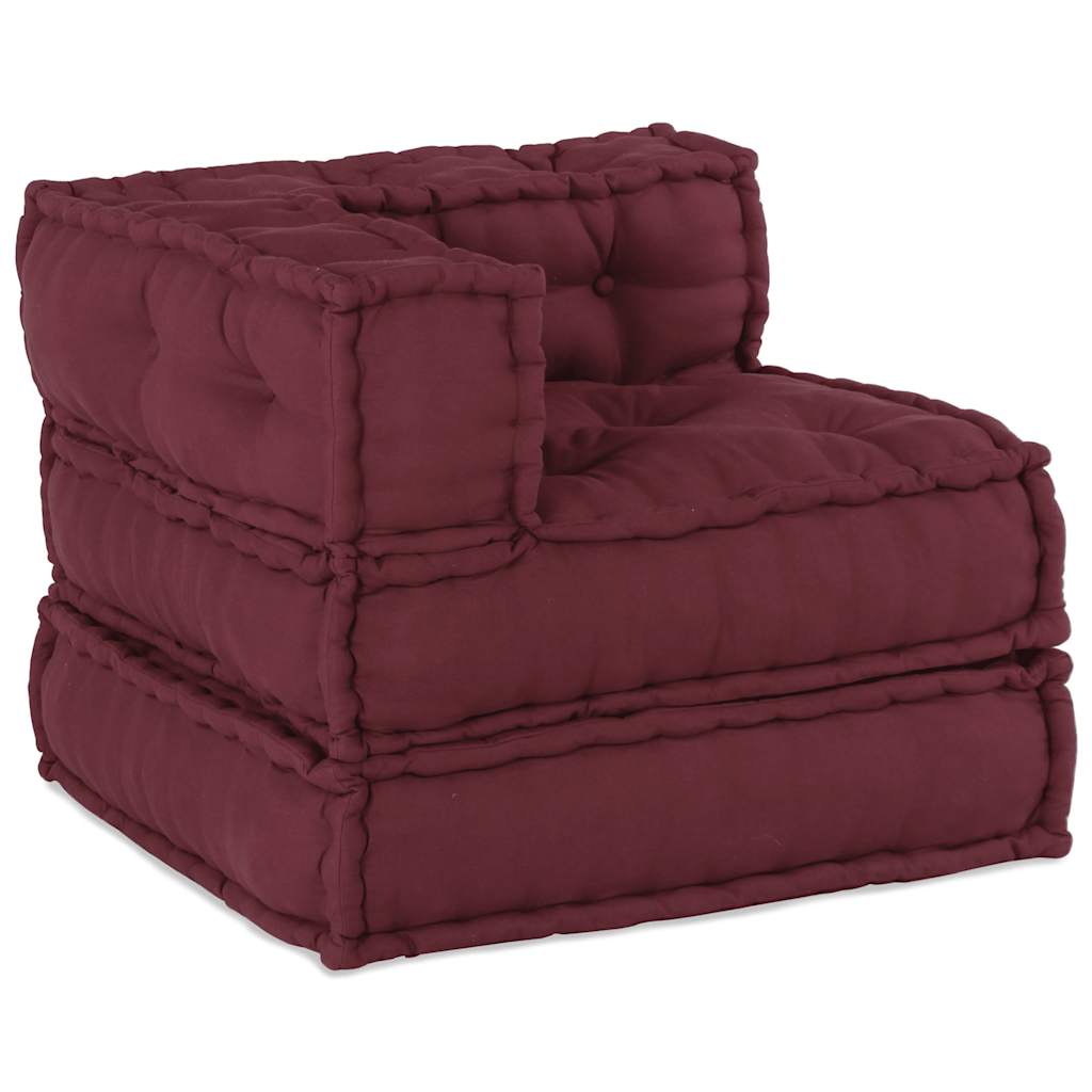 Modularna sofa kestenjasta 70x70x54 Tkanina