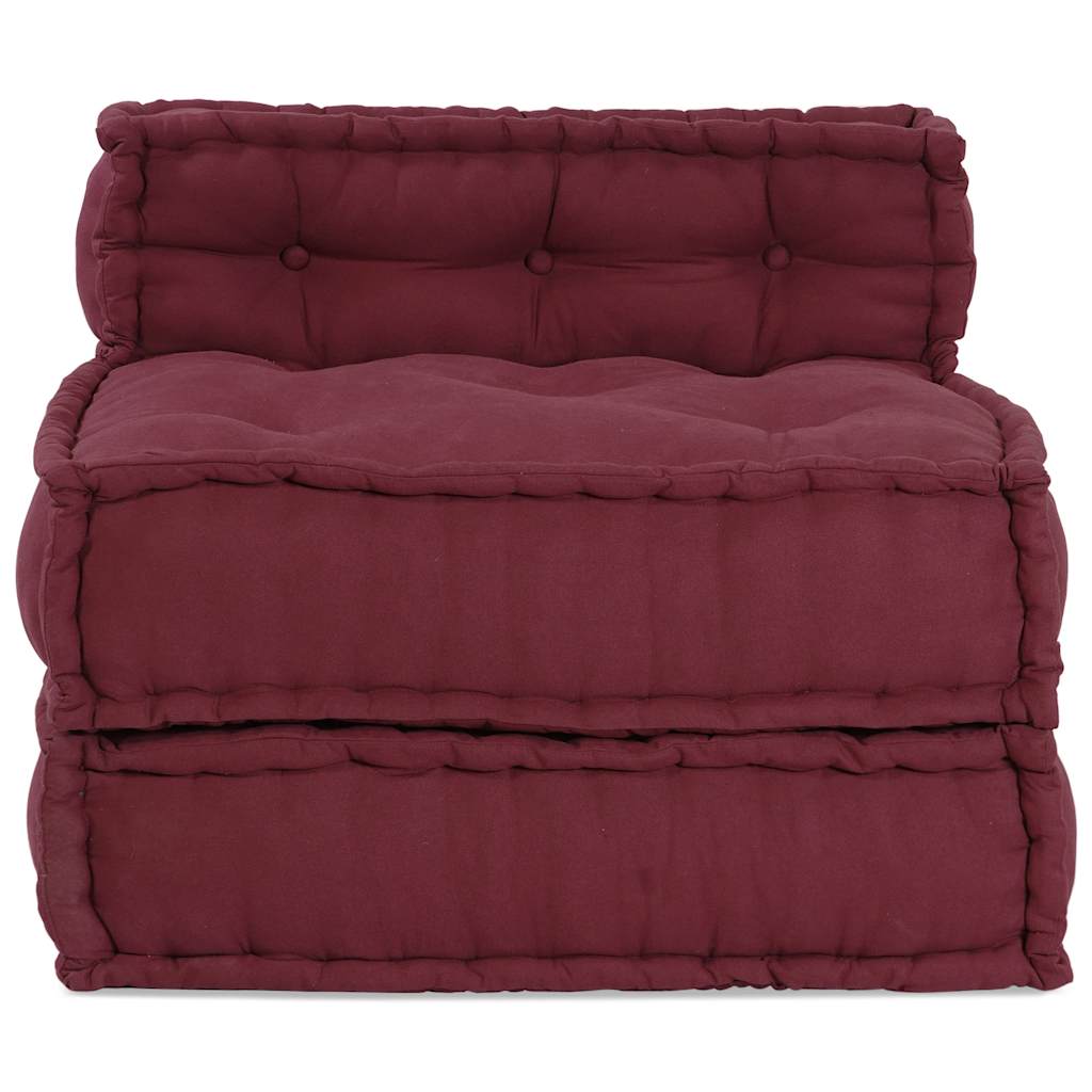 Modularna sofa kestenjasta 70x70x54 Tkanina