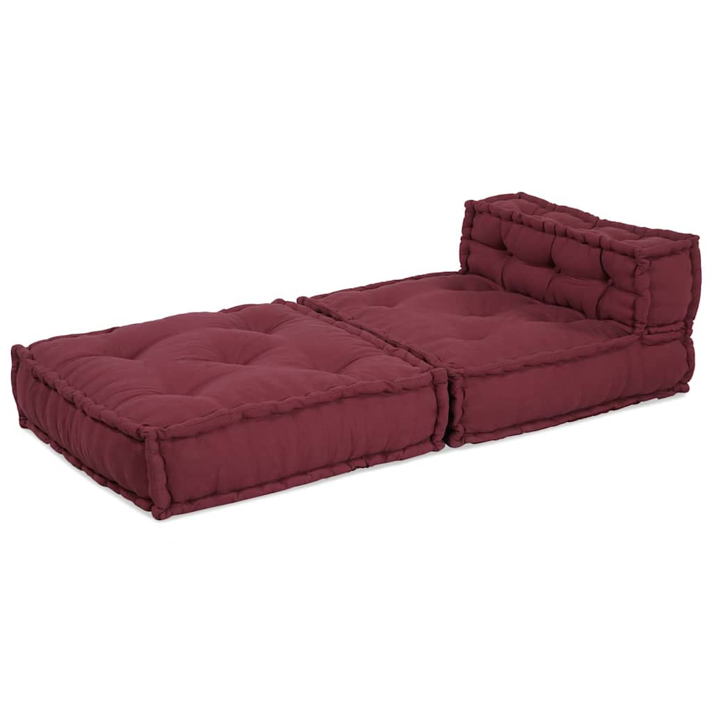 Modularna sofa kestenjasta 70x70x54 Tkanina