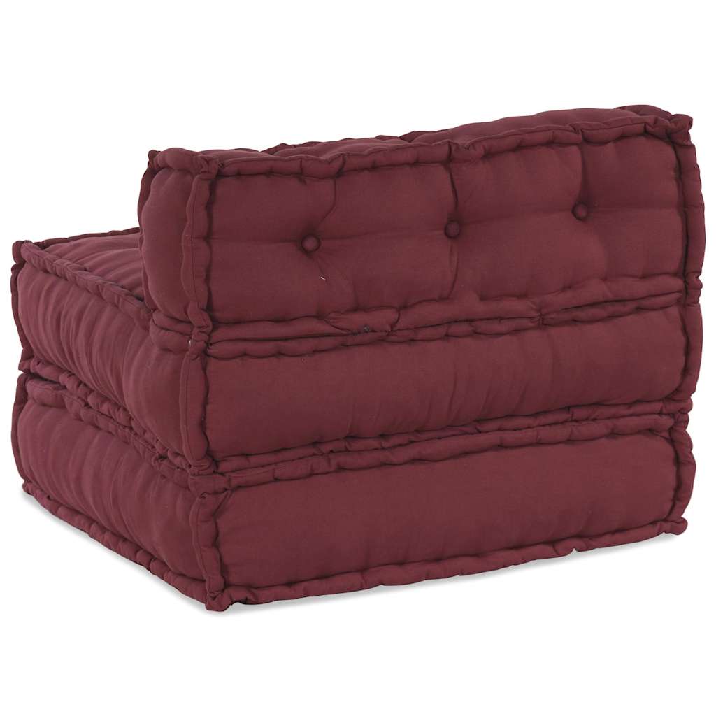Modularna sofa kestenjasta 70x70x54 Tkanina