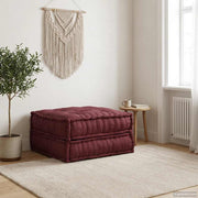 Modularna sofa, kestenjasta, 70x70x36, tkanina