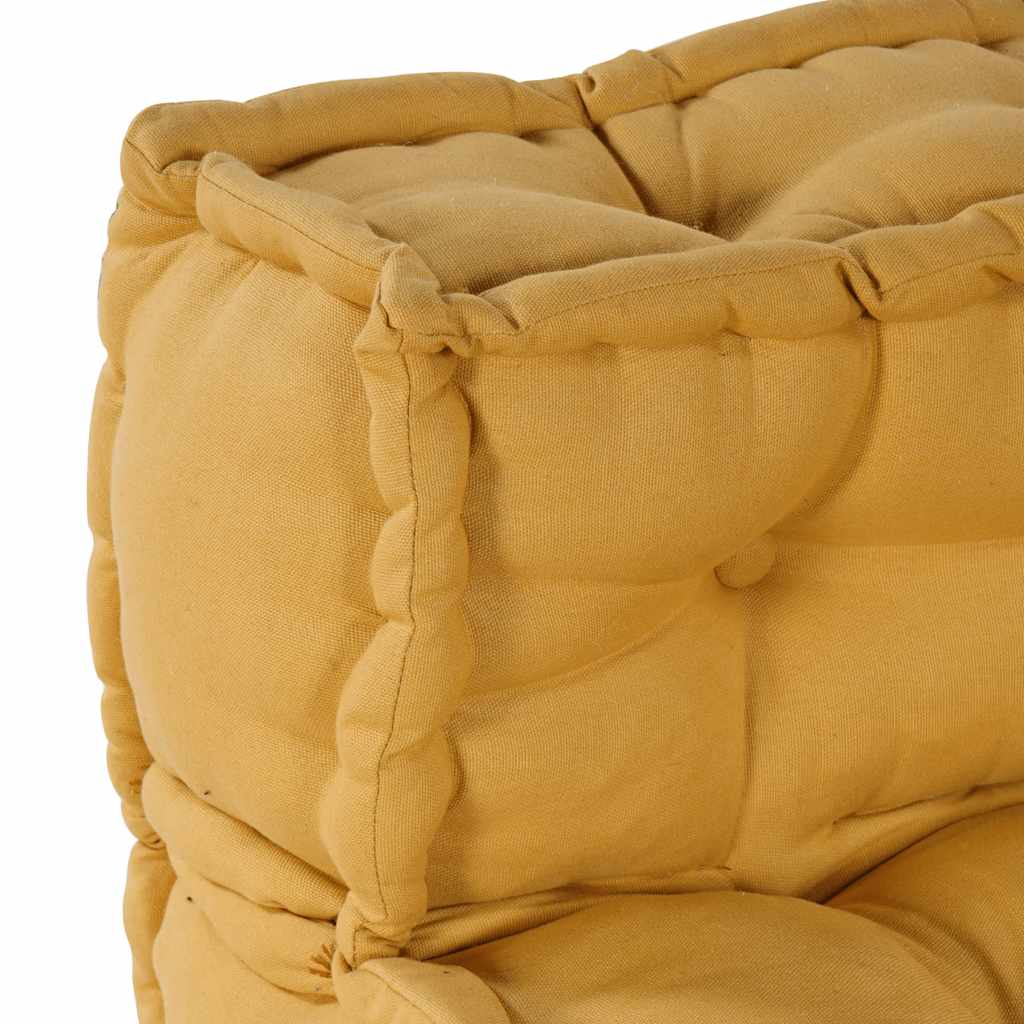 Modularna sofa žuta 70x70x54 tkanina