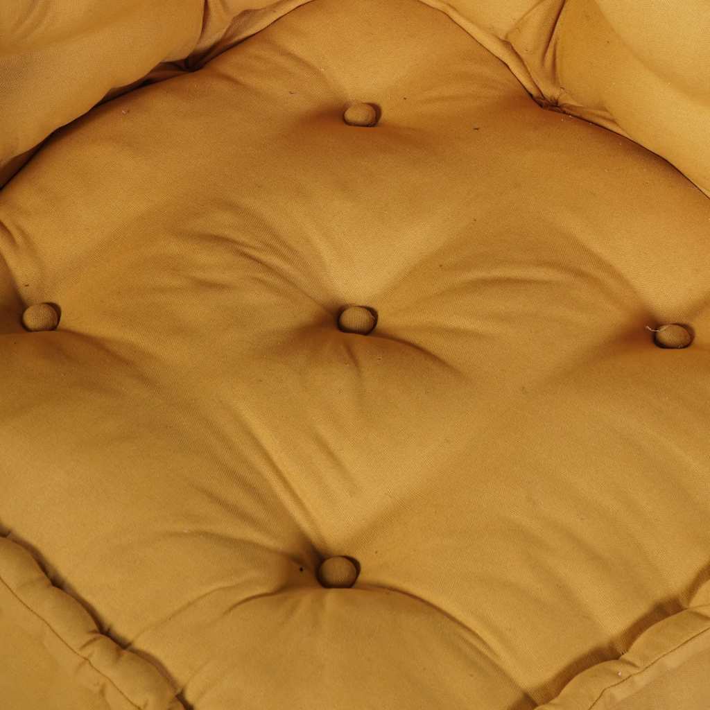 Modularna sofa s 2 sjedišta, žuta, 140x70x36, tkanina