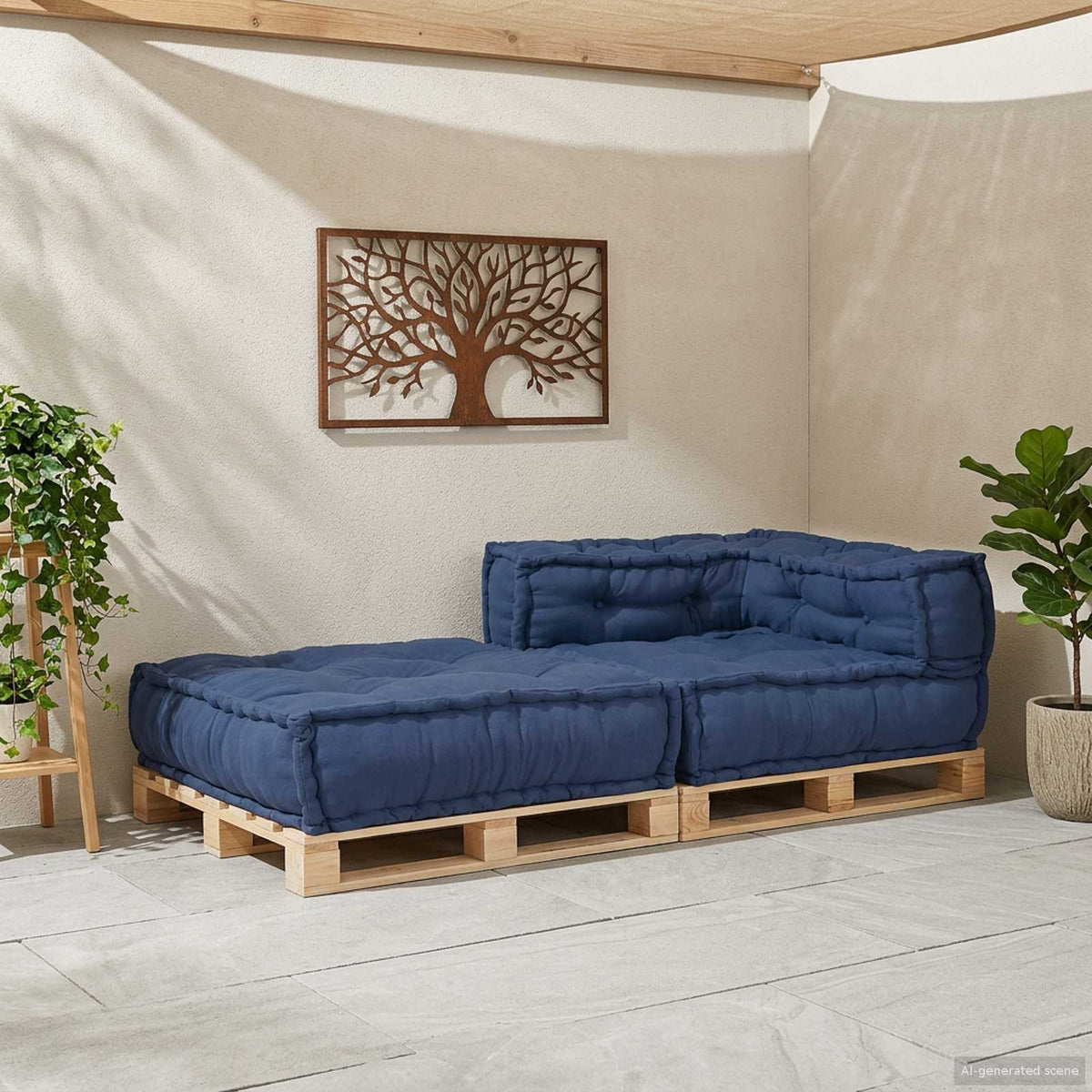 Modularna sofa Indigo 70 x 70 x 56 cm Tkanina