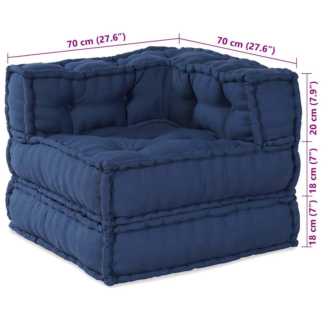 Modularna sofa Indigo 70 x 70 x 56 cm Tkanina
