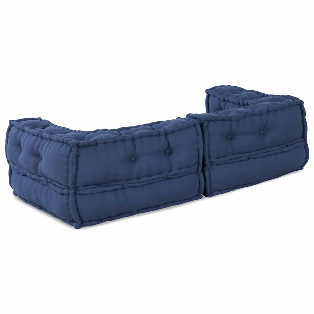 Modularna sofa 3 pcs Indigo 140 x 70 x 36 cm Tkanina