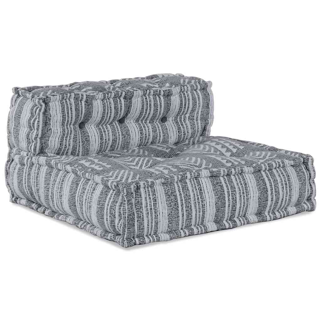 Modularna sofa Sivi Print 70 x 70 x 56 cm Tkanina