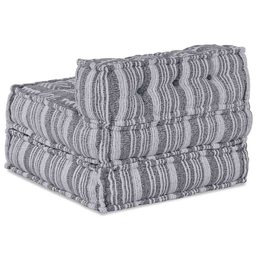 Modularna sofa Sivi Print 70 x 70 x 56 cm Tkanina