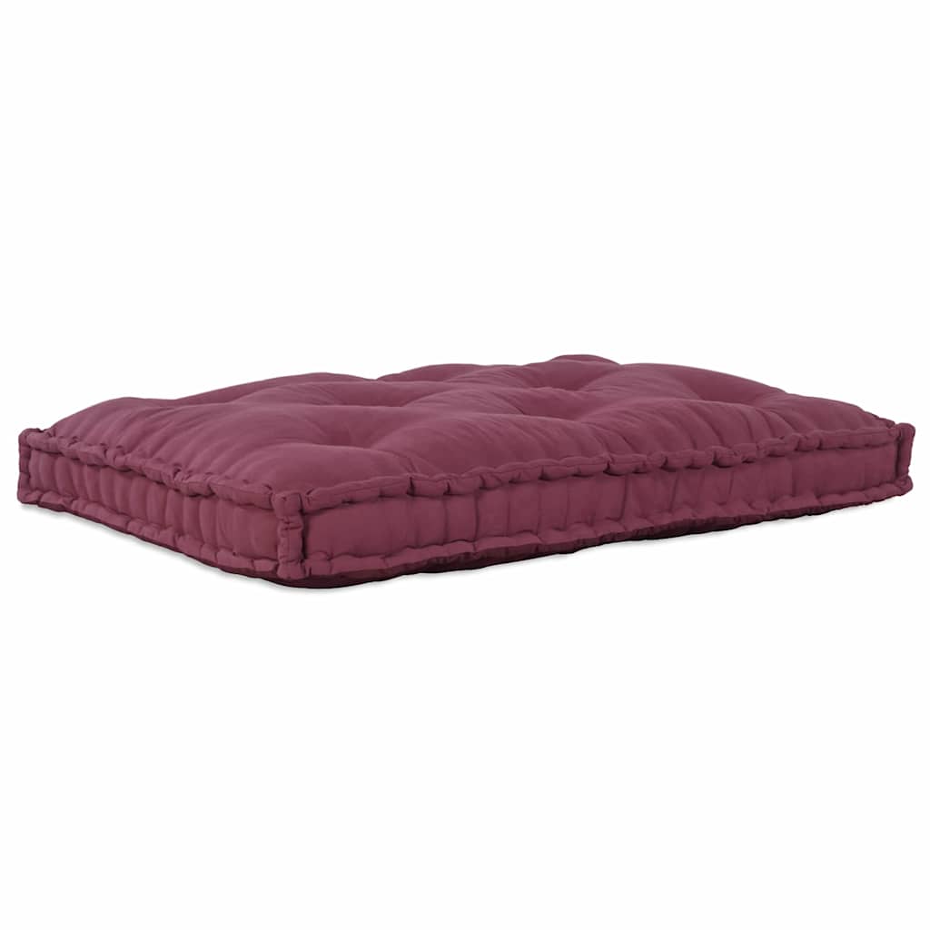 Jastučić za paletni kauč Bordo 120 x 80 x 12 cm Tkanina