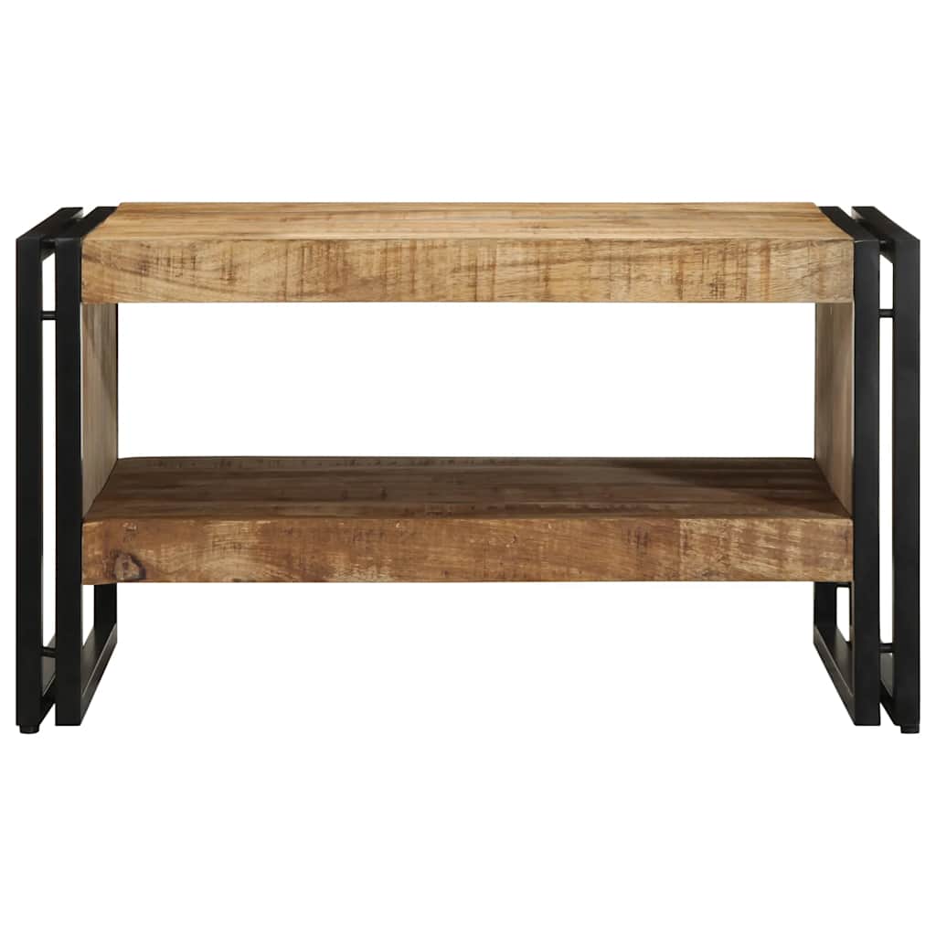 Stol za kavu 70x50x38 cm Puno grubo drvo Mango