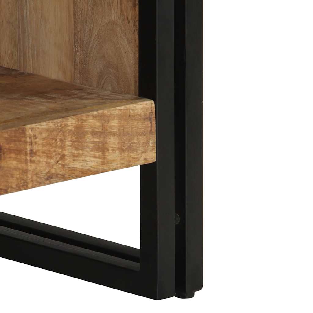 Stol za kavu 70x50x38 cm Puno grubo drvo Mango