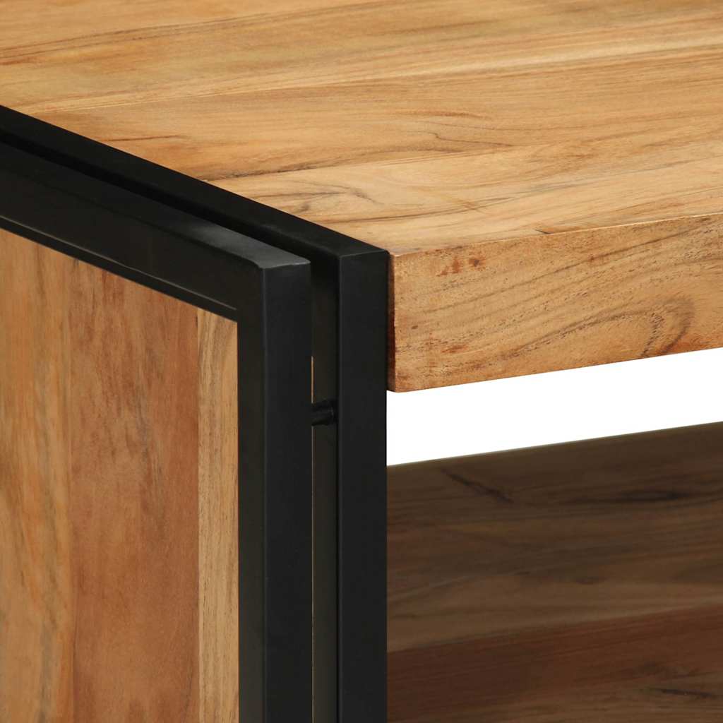 Stol za kavu 70x50x38 cm puno drvo bagrem