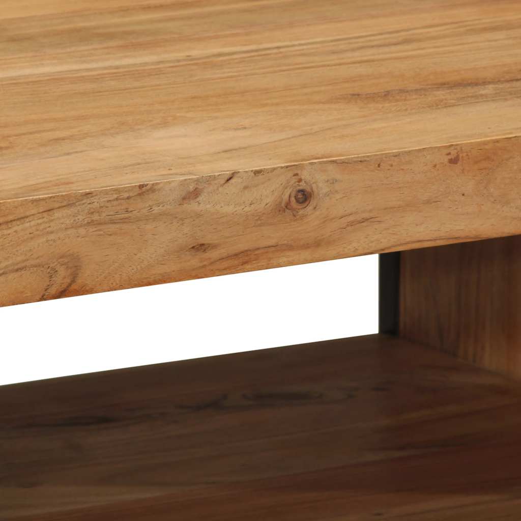 Stol za kavu 70x50x38 cm puno drvo bagrem
