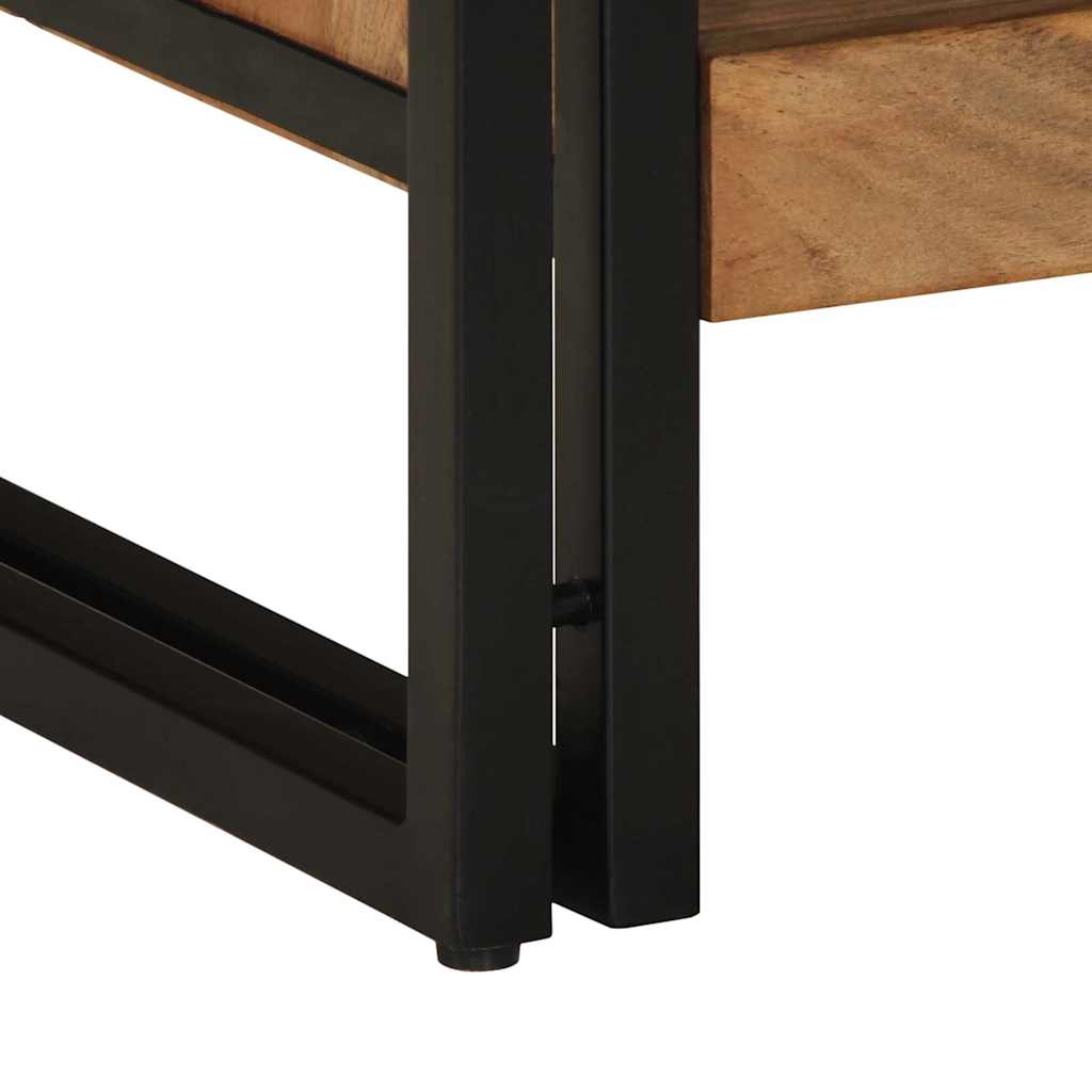 Stol za kavu 70x50x38 cm puno drvo bagrem