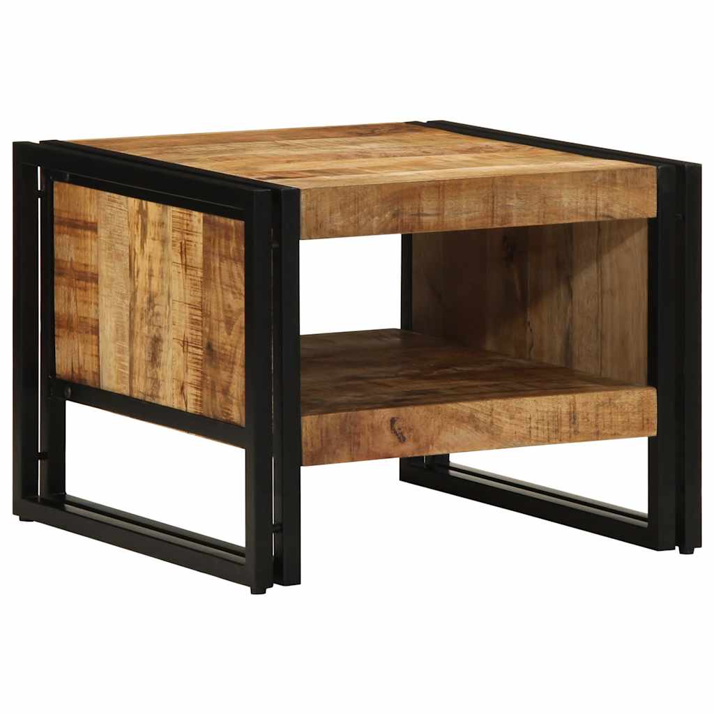 Stol za kavu 50x50x38 cm Puno grubo drvo Mango