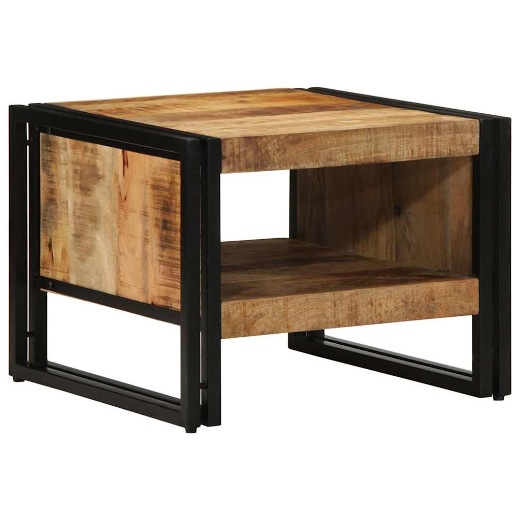 Stol za kavu 50x50x38 cm Puno grubo drvo Mango