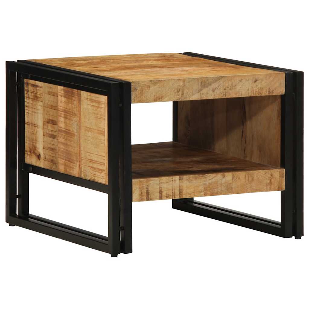 Stol za kavu 50x50x38 cm Puno grubo drvo Mango