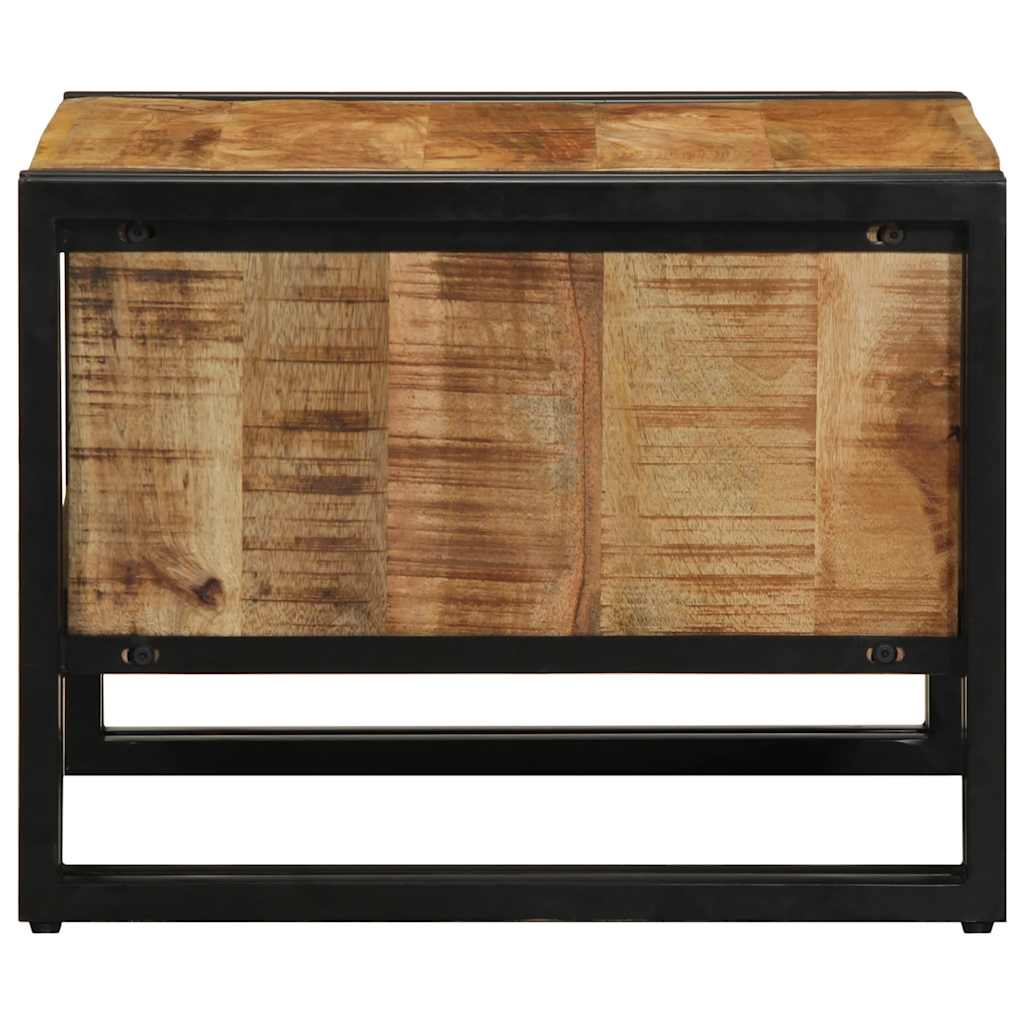 Stol za kavu 50x50x38 cm Puno grubo drvo Mango