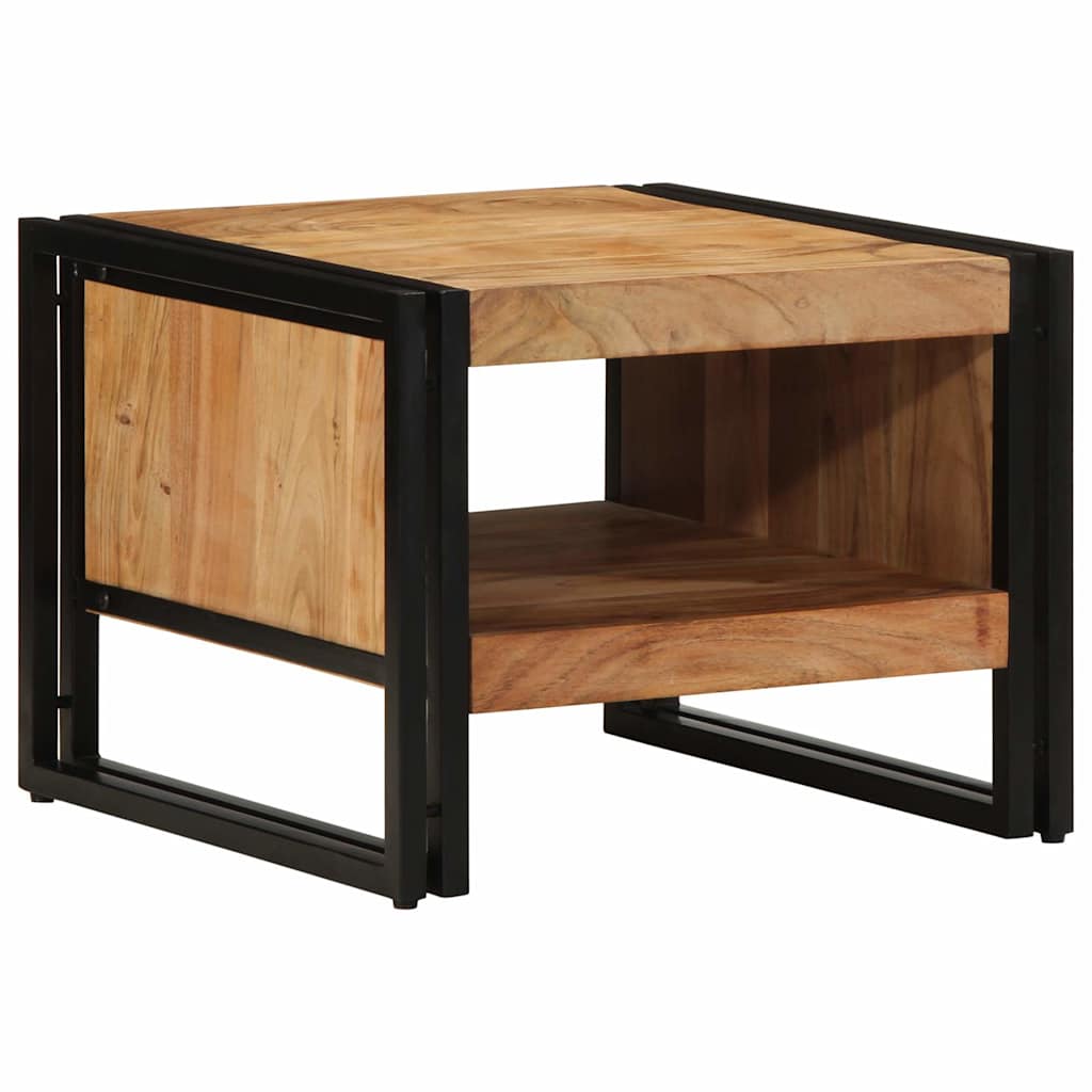 Stol za kavu 50x50x38 cm puno drvo bagrem