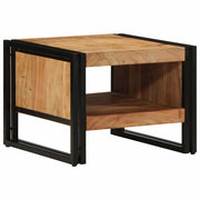 Stol za kavu 50x50x38 cm puno drvo bagrem