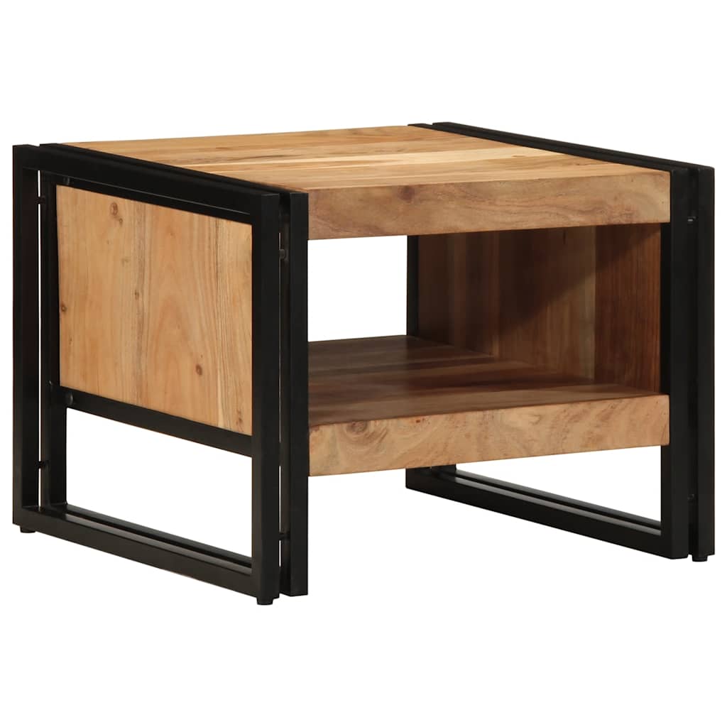 Stol za kavu 50x50x38 cm puno drvo bagrem