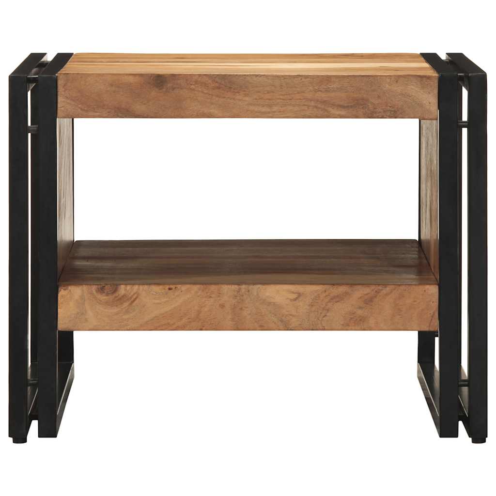 Stol za kavu 50x50x38 cm puno drvo bagrem
