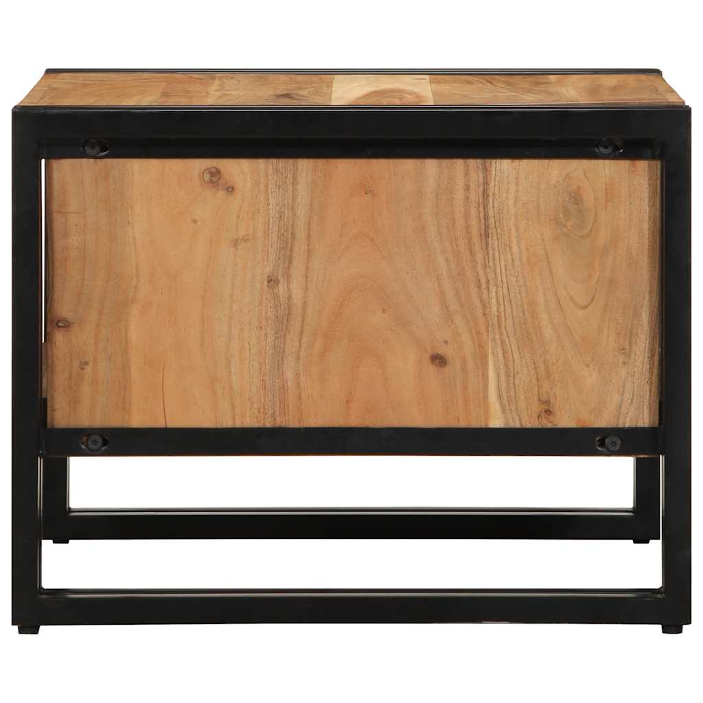 Stol za kavu 50x50x38 cm puno drvo bagrem