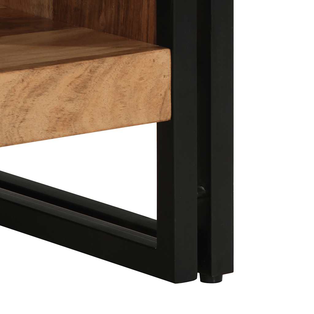 Stol za kavu 50x50x38 cm puno drvo bagrem