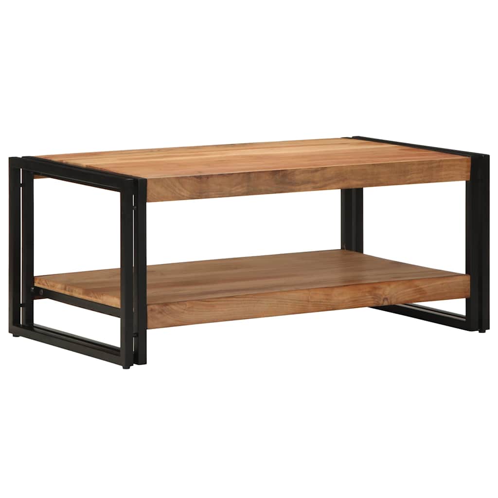 Stol za kavu 90x50x38 cm puno drvo bagrem