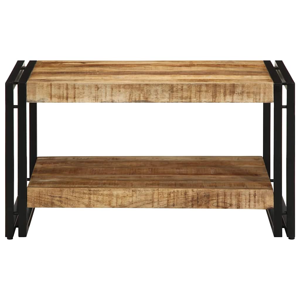 Stol za kavu 70x50x38 cm Puno grubo drvo Mango