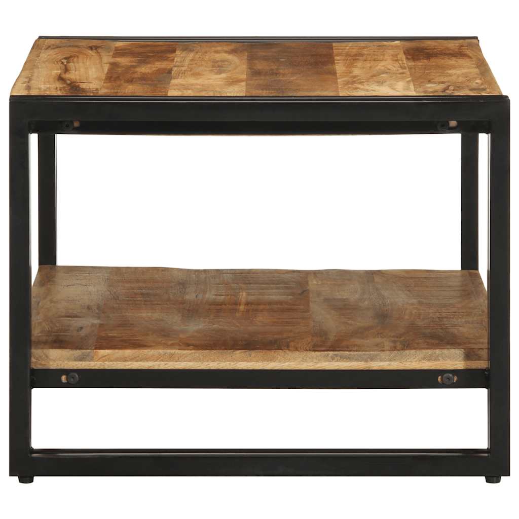 Stol za kavu 70x50x38 cm Puno grubo drvo Mango