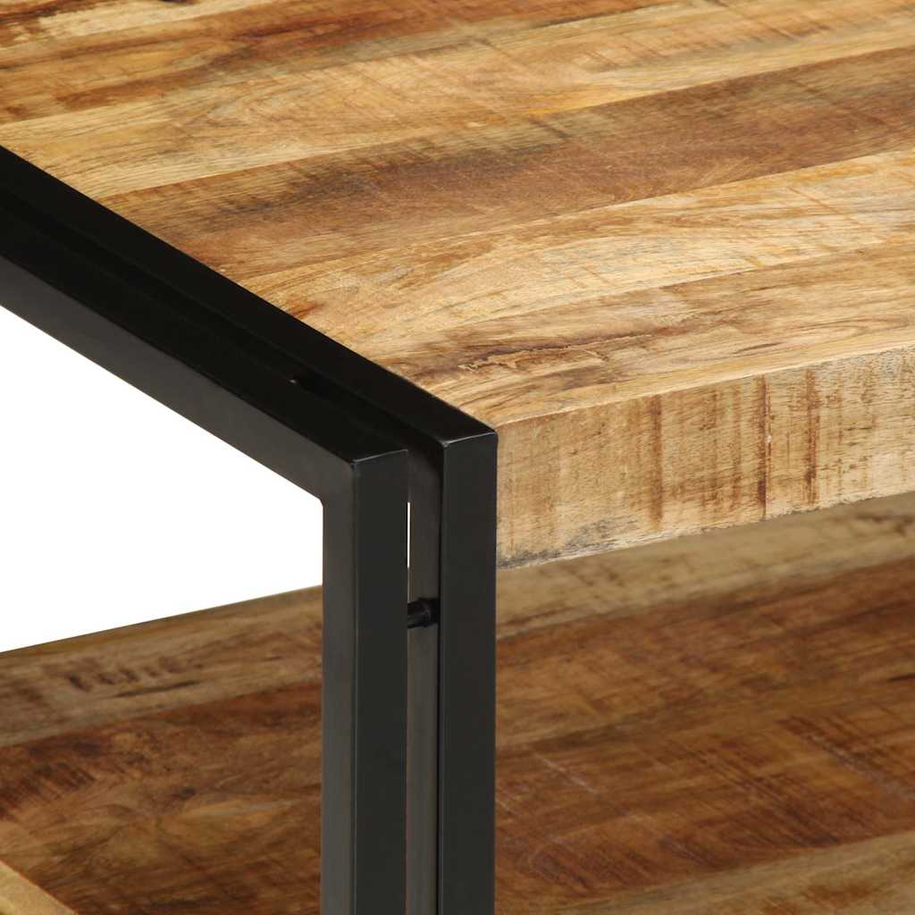 Stol za kavu 70x50x38 cm Puno grubo drvo Mango