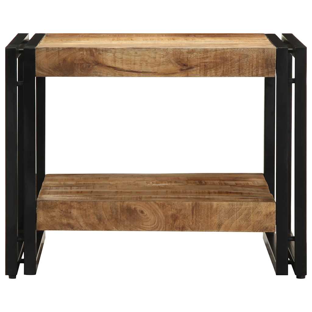 Stol za kavu 50x50x38 cm Puno grubo drvo Mango
