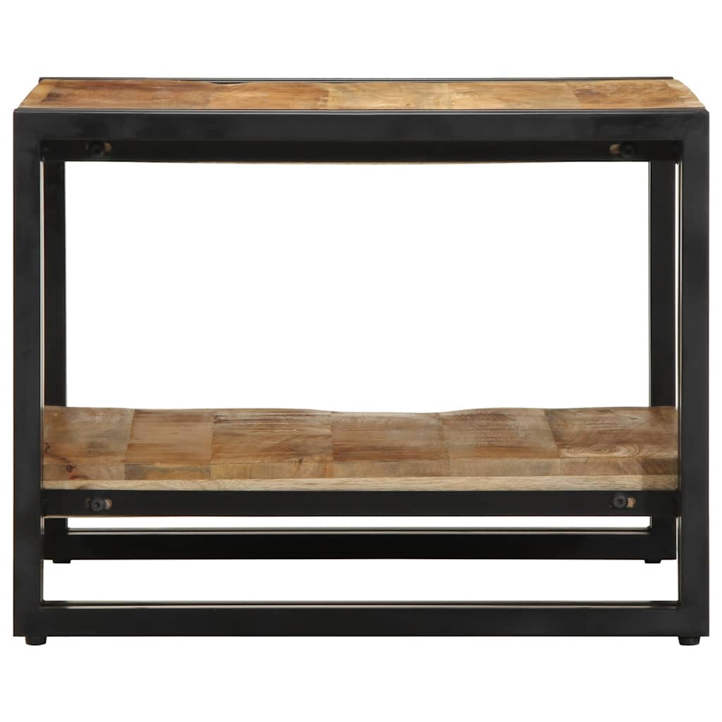 Stol za kavu 50x50x38 cm Puno grubo drvo Mango