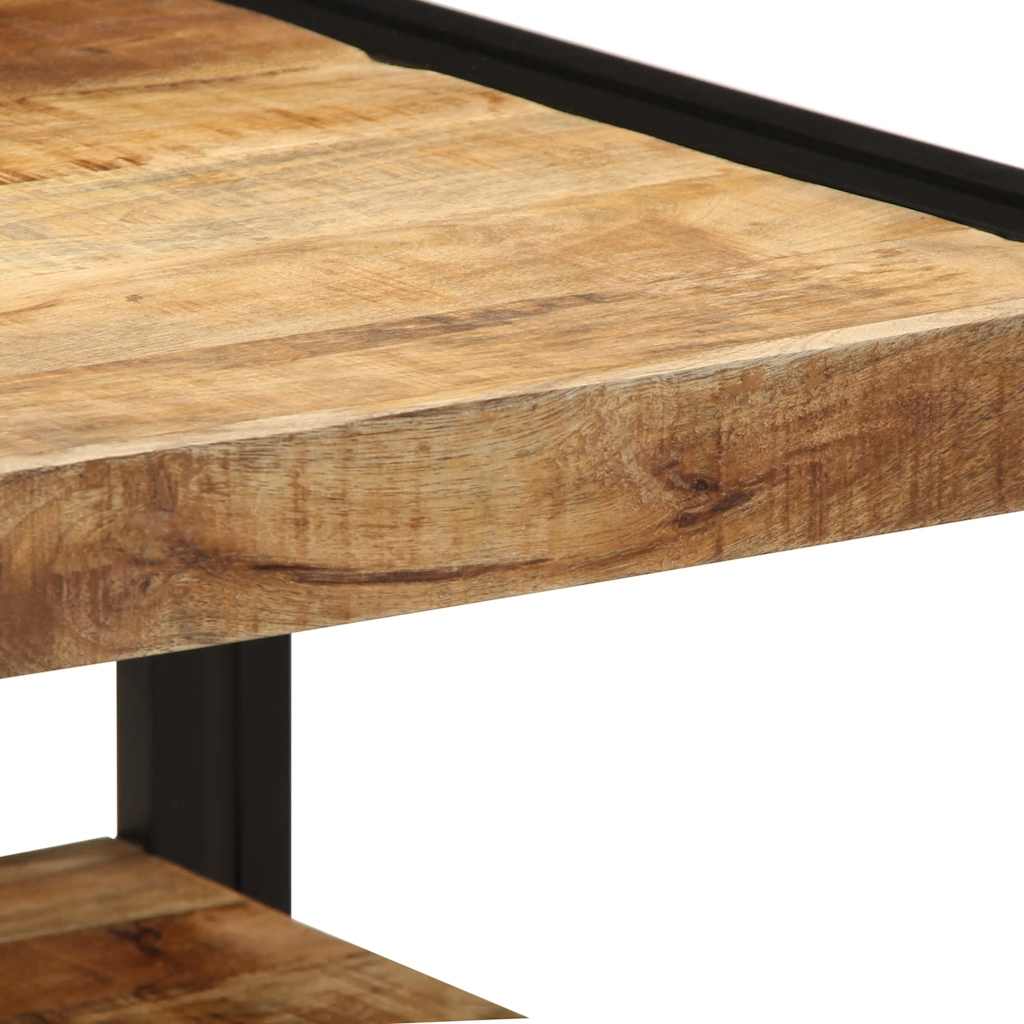 Stol za kavu 50x50x38 cm Puno grubo drvo Mango