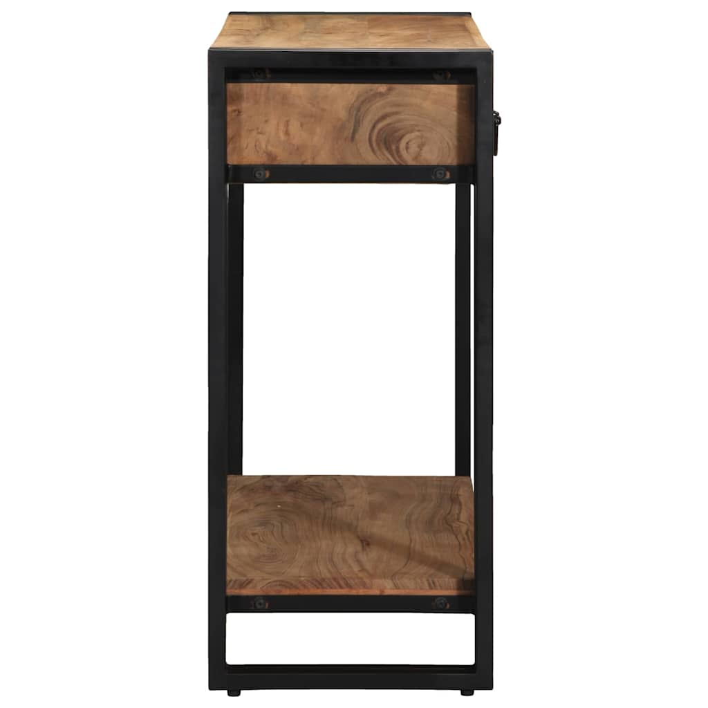 Konzolna stolica Smeđa 90 x 33 x 75 cm Čvrsto drvo akacije
