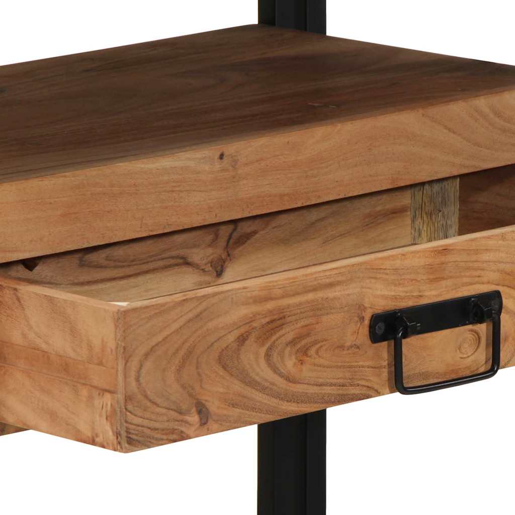 Konzolna stolica Smeđa 120 x 33 x 75 cm Čvrsto drvo akacije