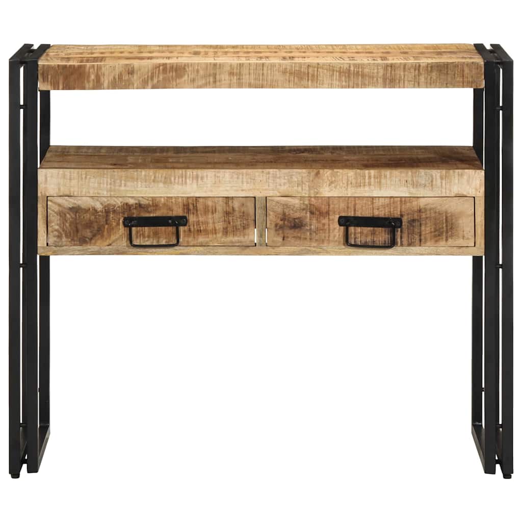 Konzolna stolica Smeđa 90 x 33 x 75 cm Čvrsto drvo manga