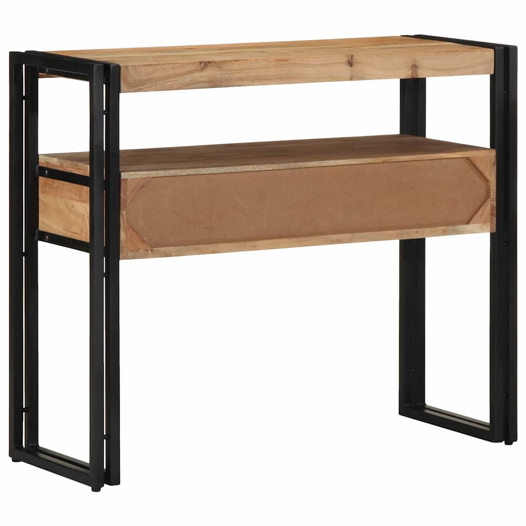 Konzolna stolica Smeđa 90 x 33 x 75 cm Čvrsto drvo akacije