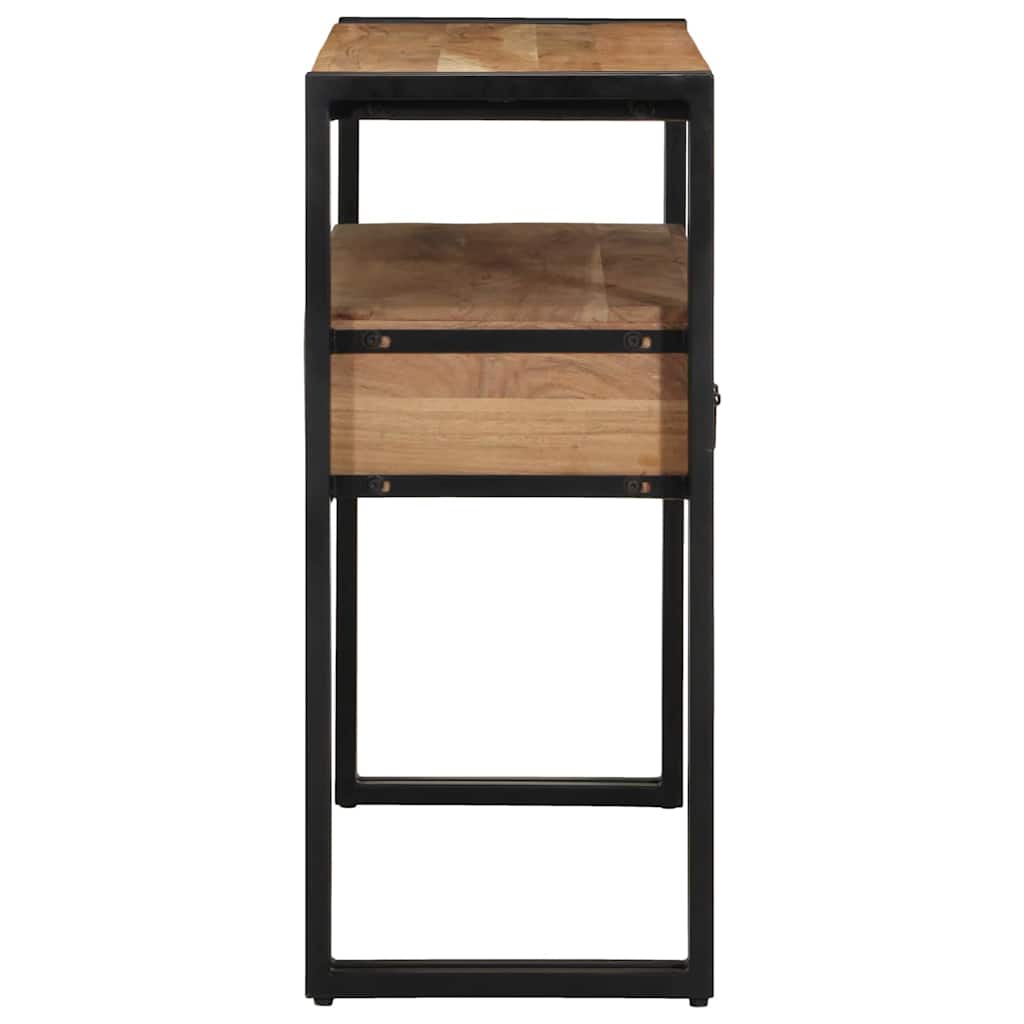 Konzolna stolica Smeđa 90 x 33 x 75 cm Čvrsto drvo akacije