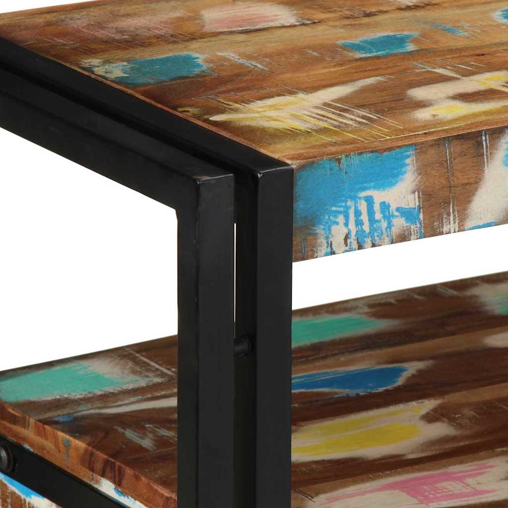 Konzolna stolica 90 x 33 x 75 cm Čvrsto drvo iz reciklaže
