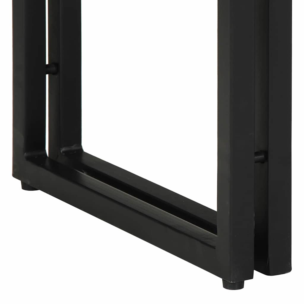 Konzolna stolica 90 x 33 x 75 cm Čvrsto drvo iz reciklaže