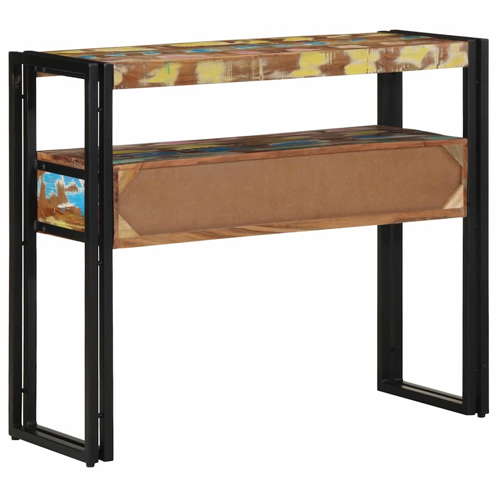 Konzolna stolica 90 x 33 x 75 cm Čvrsto drvo iz reciklaže