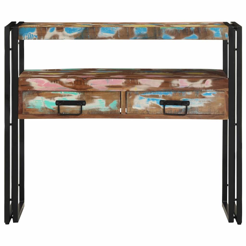 Konzolna stolica 90 x 33 x 75 cm Čvrsto drvo iz reciklaže